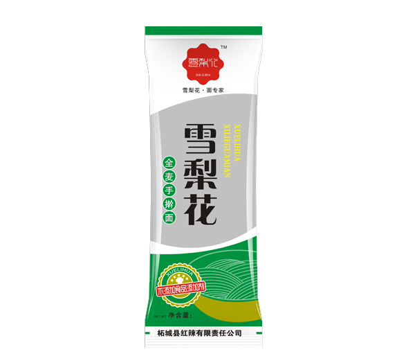 雪梨花 全麥?zhǔn)謸{面 350g×20